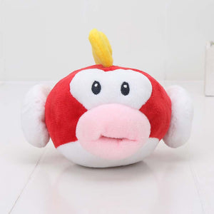 Cheep Cheep Super Mario plüsch 14 cm Kuscheltier Fisch - Tinisu