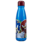 Sonic the Hedgehog Plastikflasche mit Schraubverschluss Flasche 600ml - Tinisu