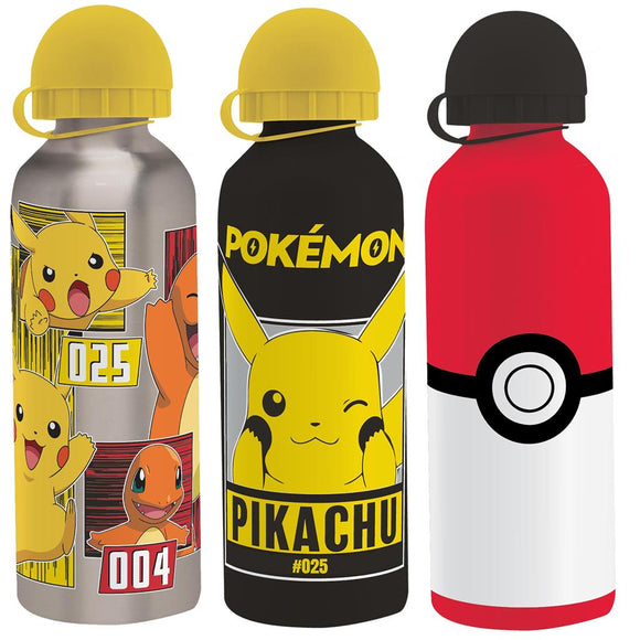 Pokemon Aluminium Flasche 500ml Schule Sport - Tinisu