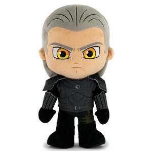 The Witcher Geralt Kuscheltier - 28 cm Hexer Plüschtier Stofftier - Tinisu