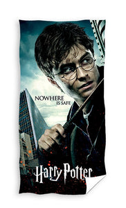 Harry Potter Strand Handtuch Badetuch Heiligtümer des Todes 70x140cm - Tinisu