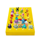 Pokemon Adventskalender mit 24 Figuren - Kalender Weihnachten - Tinisu