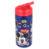 Micky Maus Plastik Flasche 410 ml Trinkflasche Sportflasche - Tinisu