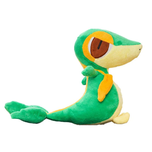 Serpifeu Pokemon Kuscheltier - 18 cm Plüschtier Snivy Stofftier - Tinisu