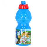 Sonic the Hedgehog Plastik Flasche 400 ml blau - Tinisu