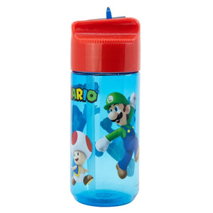 Super Mario Plastik Flasche 430 ml Trinkflasche Sportflasche - Tinisu