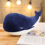 Schlafender Wal Kuscheltier - 25cm süßes weiches Plüschtier Whale - Tinisu