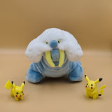 Pokemon Walraisa Kuscheltier - 14 cm Plüschtier Walrein - Tinisu